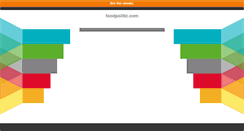 Desktop Screenshot of foodpolitic.com